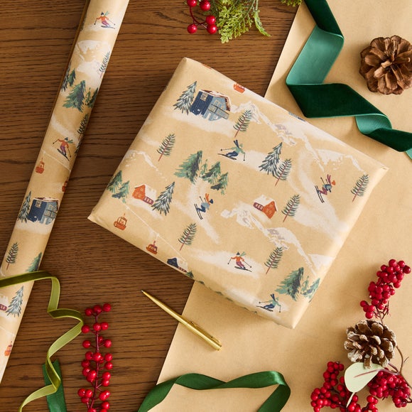 3m Alpine Cabin Wrapping Paper