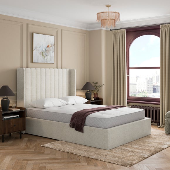 Alara Chenille Ottoman Bed