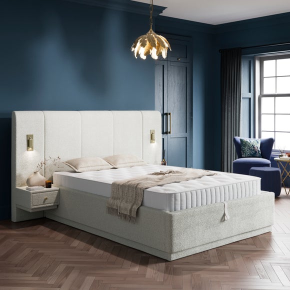 Hotel Boucle Ottoman Bed