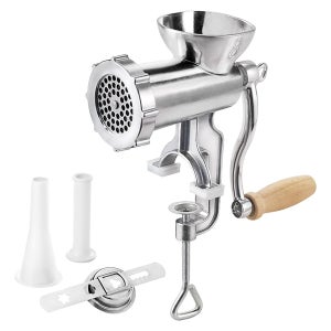 Metaltex 3 In 1 Metal Grinder With Sausage Attachment