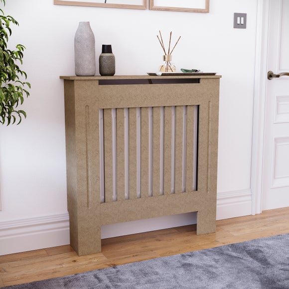 Return - Vida Designs Chelsea Radiator Cover Unfinished, Small