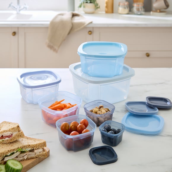 Pack of 7 Nesting Food Storage Containers