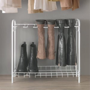 Metaltex 2 Tier Boot Holder Rack