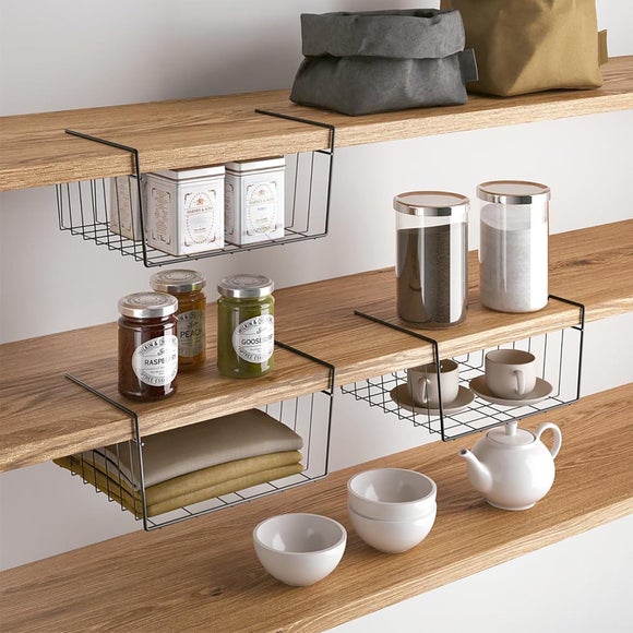 Metaltex Lava Kanguro Under Shelf Storage Basket