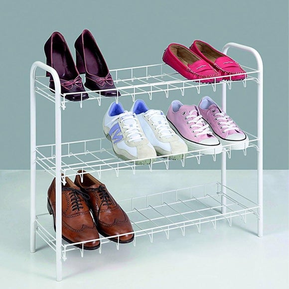 Metaltex 3 Tier Shoe Stand Organiser