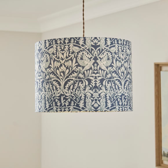 Alora Chenille Easy Fit Drum Lamp Shade