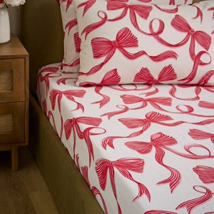 Bows Fitted Sheet