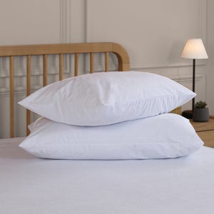 Supersoft Terry Waterproof Pillow Protector Pair
