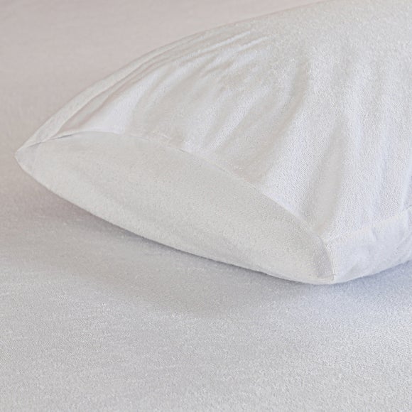 Photo 3 of Supersoft Terry Waterproof Pillow Protector Pair