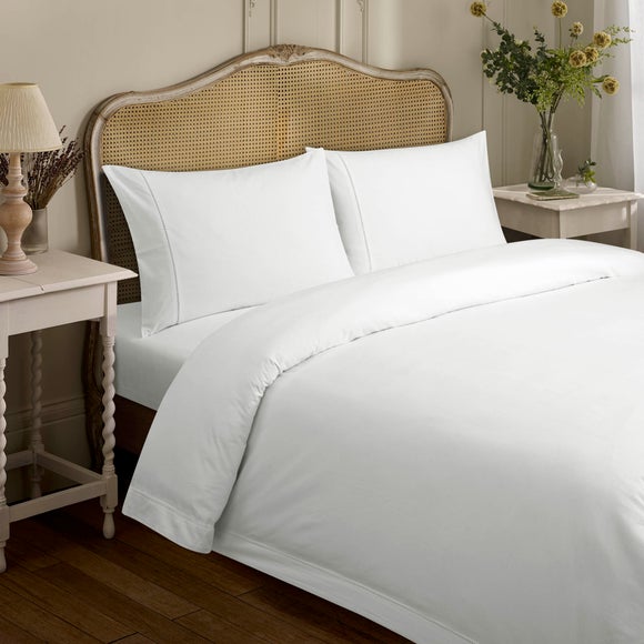 Dorma Luxuriously Soft 100% Brushed Cotton Duvet Cover & Pillowcase Set
