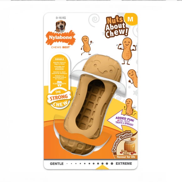 Nylabone Peanut Butter Strong Treat Dog