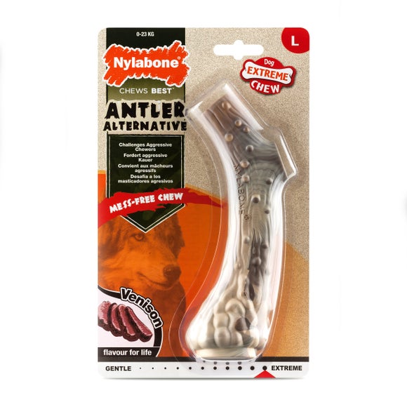 Nylabone Venison Extreme Antler Dog Chew