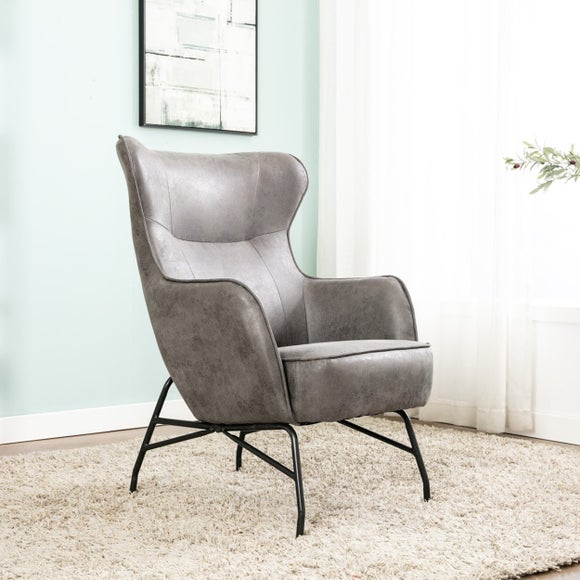 Mason Faux Leather Occasional Armchair