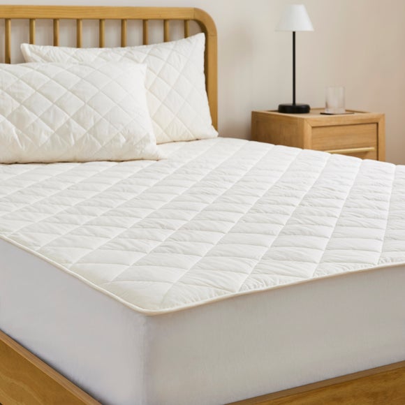 View Fogarty Unbleached Wool Mattress Protector View Fogarty Unbleached Wool Mattress Protector