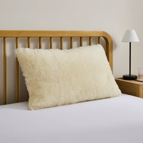 Fogarty Unbleached Wool Pillow Topper