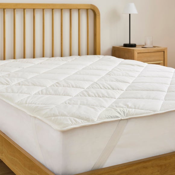 View Fogarty Unbleached Wool Mattress Topper