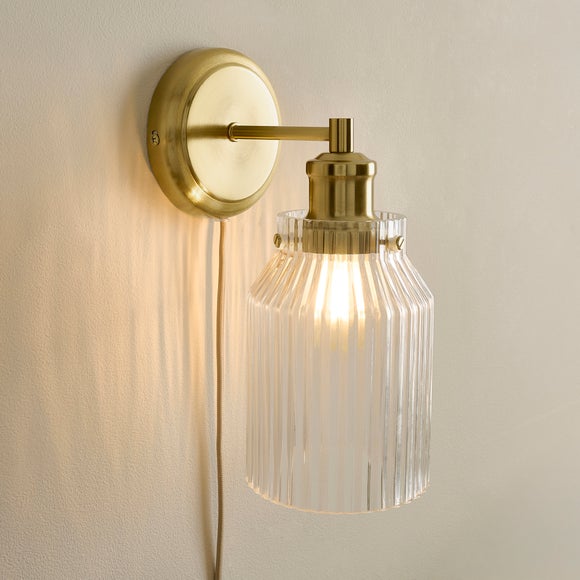 View Tobias Plug In Wall Light View Tobias Plug In Wall Light