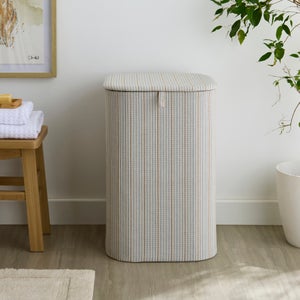 Modern Dash Stripe Laundry Hamper