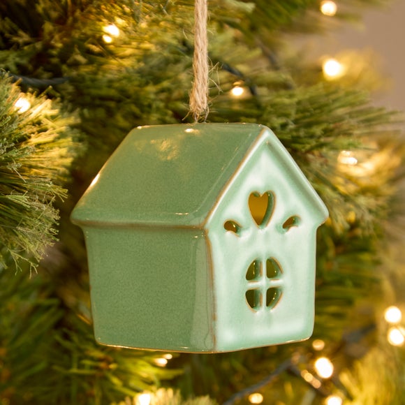Light Up House Hanging Decoration