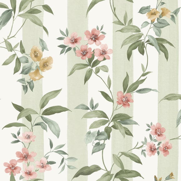 Photo 3 of Garden Stripe Wallpaper