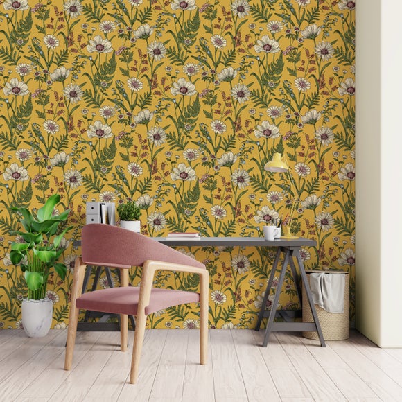 Wild Meadow Wallpaper