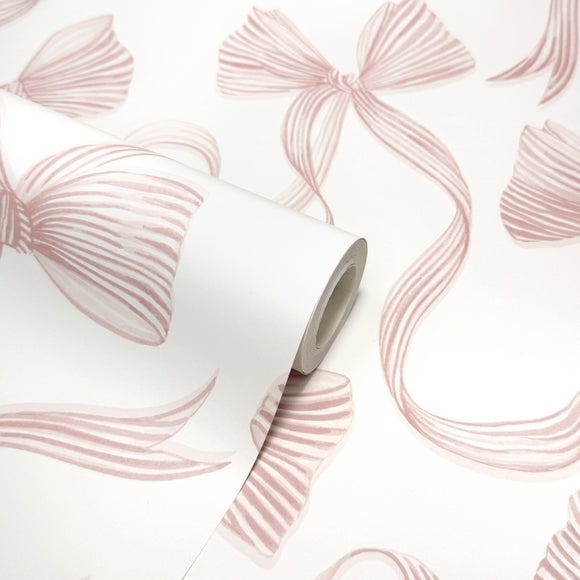 Photo 2 of Painted Bows Wallpaper