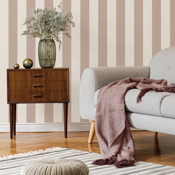 Photo 5 of Juliette Stripe Wallpaper