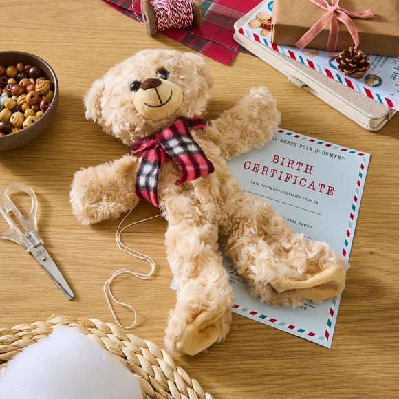 Build Your Own Christmas Teddy Bear