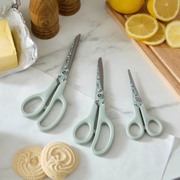 Pack of 3 Bee Print Scissors