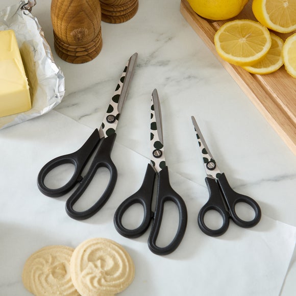 Pack of 3 Polka Dot Scissors