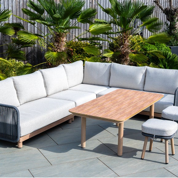 Norfolk Leisure Buxton Rope Weave 2 Seat Corner Set