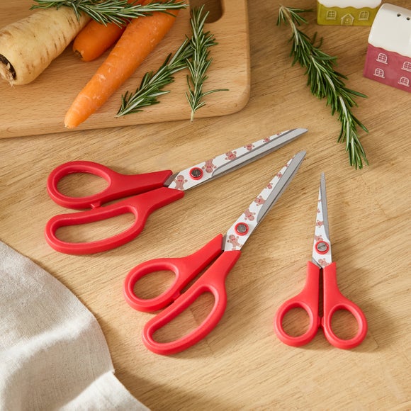Pack of 3 Gingerbread Men Scissors