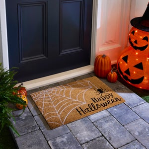 Happy Halloween Coir Doormat