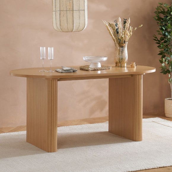 Return - Axel 6 Seater Oval Dining Table