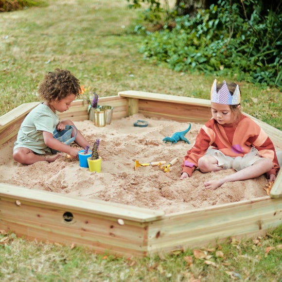 Plum Giant Wooden Sand Pit