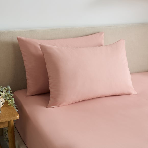 Cotton Rich Standard Pillowcase Pair