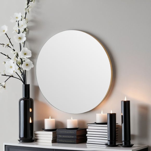 Return - Yearn Simple Round Wall Mirror