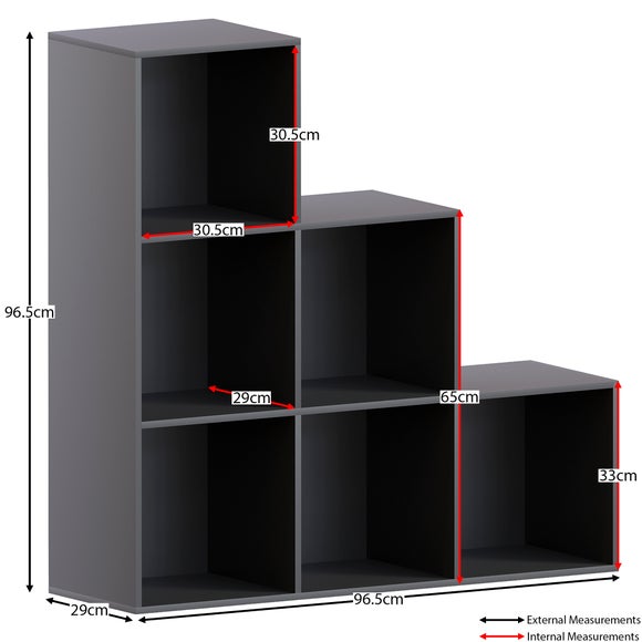 Photo 2 of Return - Vida Designs Durham 6 Cube Staircase Storage Unit Photo 2 of Return - Vida Designs Durham 6 Cube Staircase Storage Unit