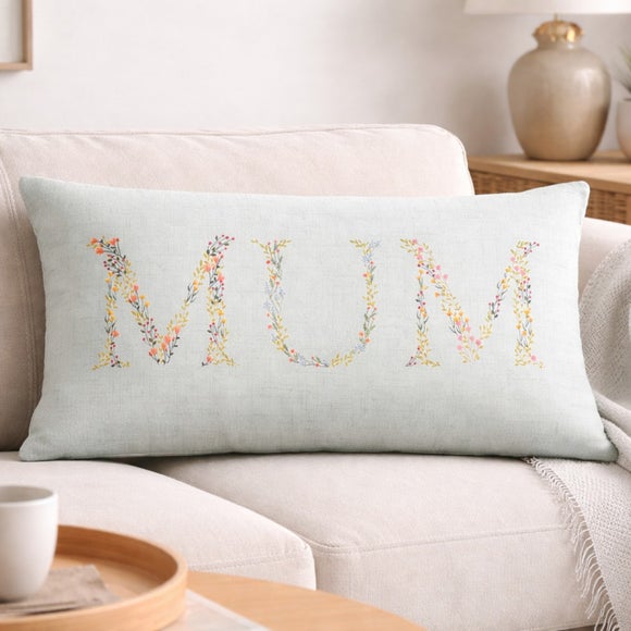 View Mum Floral Rectangle Cushion View Mum Floral Rectangle Cushion