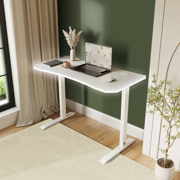 X Rocker Oka LED Large Office Desk