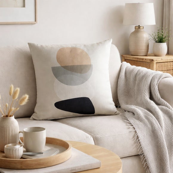 View Pebble Modern Square Cushion Cover View Pebble Modern Square Cushion Cover