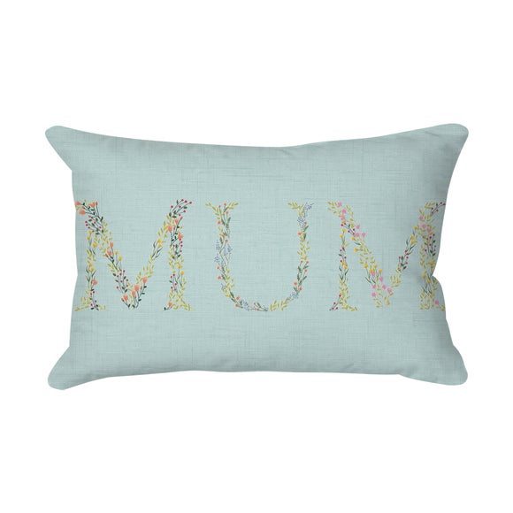 Photo 3 of Mum Floral Rectangle Cushion Photo 3 of Mum Floral Rectangle Cushion