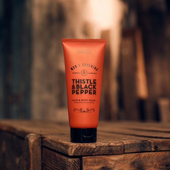 View Thistle And Black Pepper Hair And Body Wash View Thistle And Black Pepper Hair And Body Wash