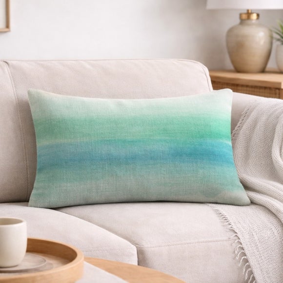 Washy Stripe Rectangle Cushion