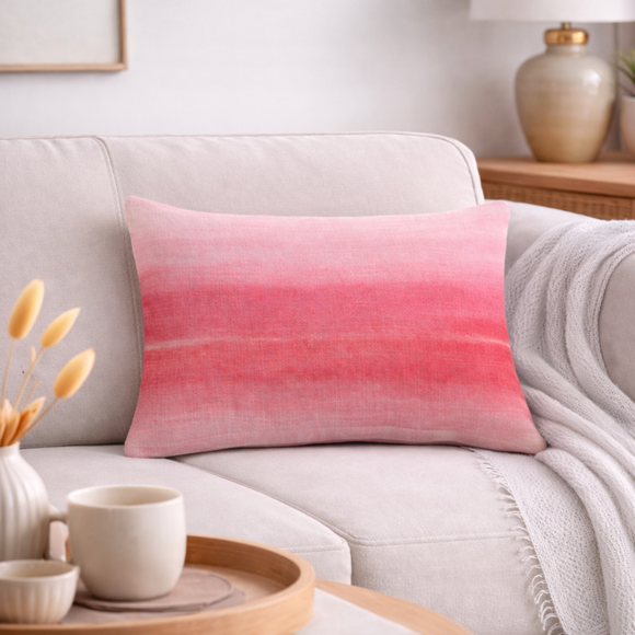 Washy Stripe Rectangle Cushion