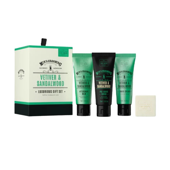Vetiver and Sandalwood Luxurious Gift Set