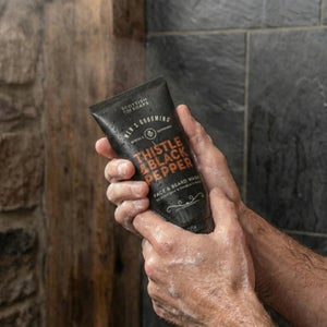 Thistle And Black Pepper Face And Beard Wash