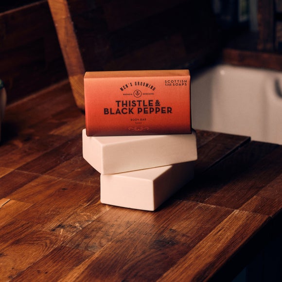 View Thistle And Black Pepper Body Bar View Thistle And Black Pepper Body Bar