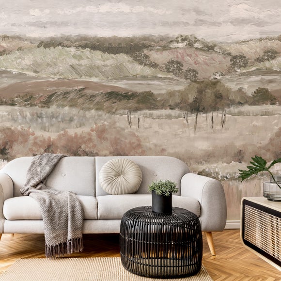 View Painted Landscape Large Mural View Painted Landscape Large Mural