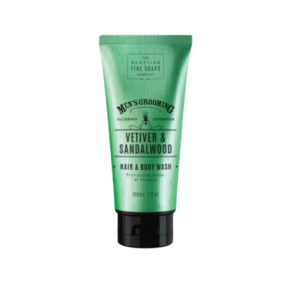 Vetiver and Sandalwood Hair and Body Wash